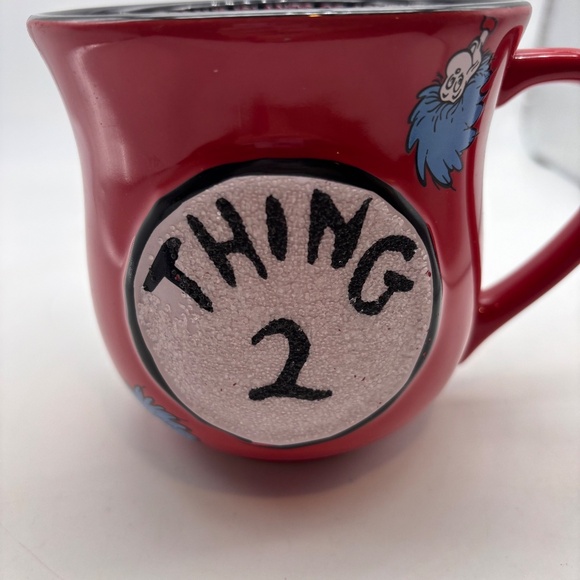 Universal Studios Dr. Seuss Thing 2 Islands of Adventure Ceramic Coffee Mug - Picture 12 of 14
